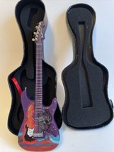 Guitar Mania 2003 Hendrix Flaming Guitar 1967 Mini Fender Stratocaster #1019 - £11.41 GBP