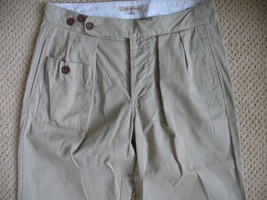 SEE BY CHLOE Pants Khaki Chinos Suspender Buttons 42 4 - $89.95