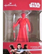 Hallmark Star Wars Christmas Ornament Last Jedi Red Praetorian Guard - £9.47 GBP