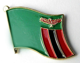 Zambia Flag Lapel Pin Badge 7/8 Inch - £4.31 GBP