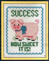 Sunset Success Counted Cross Stitch Kit #945 NIP by Melanie Lacki 1983 - £4.78 GBP