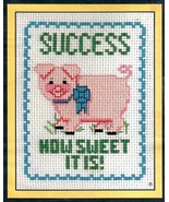 Sunset Success Counted Cross Stitch Kit #945 NIP by Melanie Lacki 1983 - $6.86 CAD