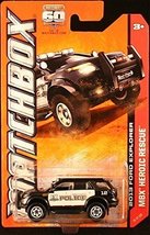 2013 Ford Explorer Mbx Heroic Rescue 60th Anniversary Matchbox 2013 Basic Die-Ca - £32.24 GBP