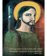 Political Poster.Colombia rebel priest Camilo Torres.Inspirational quote... - £14.20 GBP+
