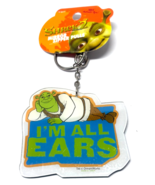 Shrek 2 Mirror Keychain OGRE I&#39;m All Ears Double Sided HTF Zipper Pull - €4,31 EUR