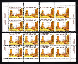 Canada  - SC#723 PL1 M/S Mint NH  - 50 cent Prairie Street Scene  issue - £9.28 GBP