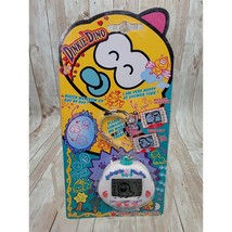 Dinkie Dino Raku Raku DinoKun Japanese Virtual Pet TK-910 White Tamagotchi - $46.72