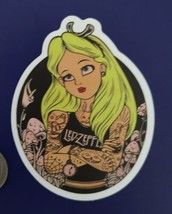 Alice In Wonderland Sexy Princess Tattoo Led Zeppelin Sticker - £3.19 GBP