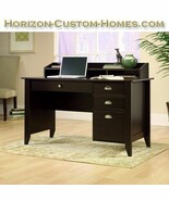Mission Craftsman Shaker Office Computer Desk w/Hutch - $349.00