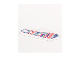 Women&#39;s Girls Roxy Bimini Zig Zag Sandals Flip Flops Coral Multicolor New $19 - £14.21 GBP