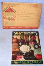 John Salzer Seed Co Spring Seed Catalog 1943 La Crosse Wisconsin - $24.95