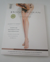 1 Donna Karan the nudes Sheer to waist pantyhose Size Tall Tone B02 Styl... - £11.81 GBP