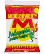 Middleswarth Kitchen Fresh Jalapeno Potato Chips, 12-Pk 1.2 oz. Single S... - £26.43 GBP