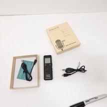 Aiworth E36 16GB Digital Voice Activated Recorder - Black - $421.62 MXN