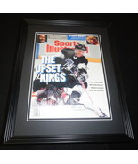 Tomas Sandstrom Signed Framed 1990 Sports Illustrated Magazine Cover Kings - £46.60 GBP