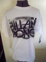 Men's Guys Billabong Tee T Shirt White Black Billabong LOGO/FADED Print New $29 - $17.99