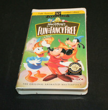 FUN and FANCY FREE VHS Video White Clamshell NEW SEALED 1997 Walt Disney... - £11.61 GBP