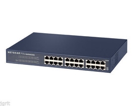 NETGEAR model JFS524 Fast Ethernet Switch 24port 10/100Mbps internet aut... - £35.16 GBP