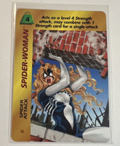 Marvel Overpower New 1995 Spider Women Web Spider Attack Character Card #AG C - £1.59 GBP