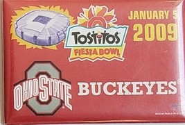 Ohio State Buckeyes Tostitos Fiesta Bowl January 5, 2009 Refrigerator Magnet - £6.91 GBP