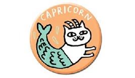 Cat Zodiac Refrigerator Magnet 07 - Capricorn - $7.99