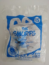 McDonalds 2011 The Smurfs Chef No 15 From the Movie Childs Happy Meal Toy NIP - £5.49 GBP