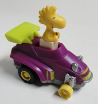 McDonalds 1989 Peanuts Woodstock Race Car Hot Rod One Pull Back Action Meal Toy - £3.90 GBP