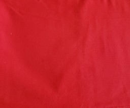  Rectangle Tablecloth Solid Color Bright Red 68&quot; x 49&quot; Traditional Chris... - $7.92