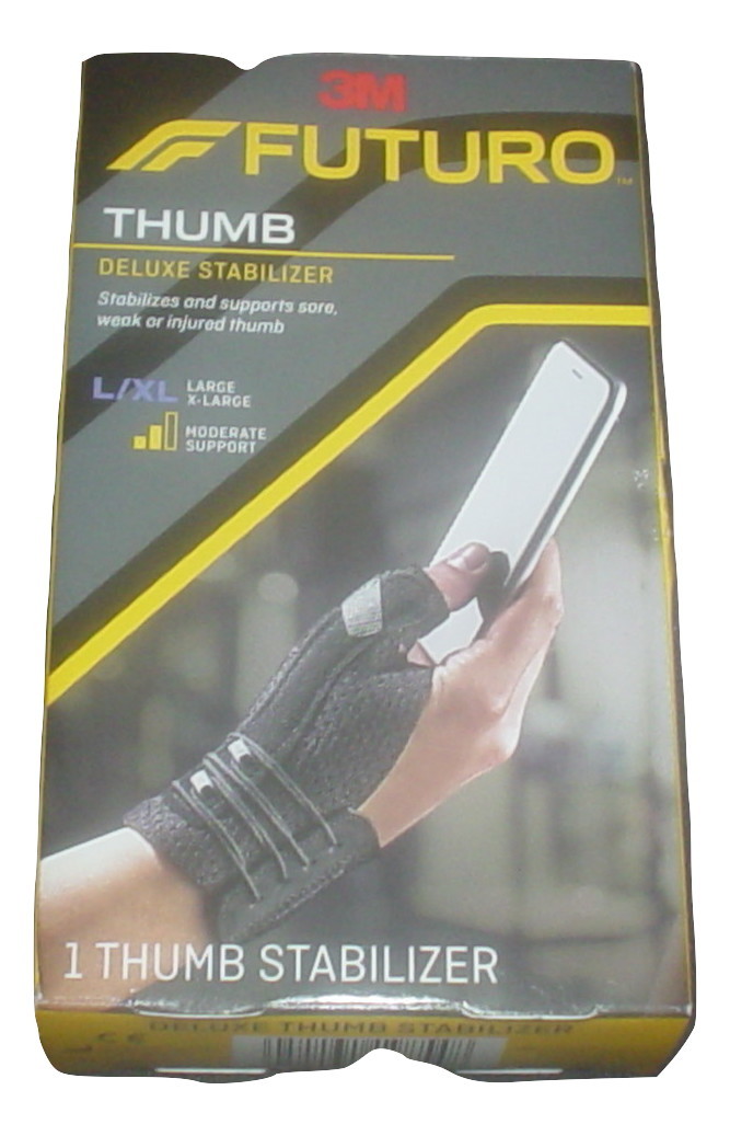 3M FUTURO Thumb Stabilizer L/X-Large Moderate Support -Breathable Material- NEW - $12.77