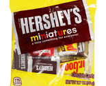 3 PACKS Of   Hershey&#39;s Miniatures Mixed Chocolate Candies, 2.7-oz. - $10.99
