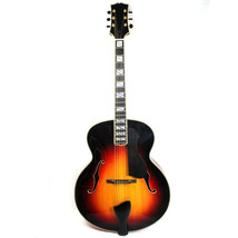 New Brand 18&#39; AAA Hand Carved Archtop Jazz Guitar In Sunburst - £870.49 GBP
