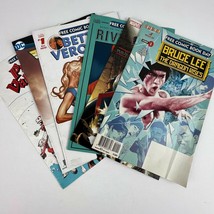 Free Comic Book Day 6 Piece Lot Bruce Lee, Wonder Woman, Riverdale &amp; More - £9.51 GBP