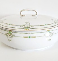 The Beaumont Antique Porcelain Serving Dish w/ Lid W.H.Grindley England HGS2C - £23.48 GBP