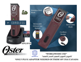 OSTER Barber Stylist Pro CORDLESS CLASSIC 76 Detachable Blade Hair CLIPP... - £228.04 GBP