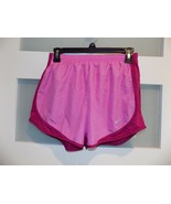 Nike DRY-FIT Stay Cool 2 Tone Pink Lined Running Shorts Size S Women&#39;s NEW - $37.28 CAD