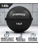 Synergee 14LB Medicine Wall Ball Slam Weighted Workout Fitness Exercise ... - €47,33 EUR