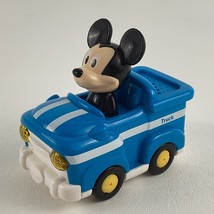 VTech Go Go Smart Wheels Disney Vehicle Mickey Mouse Blue Truck Lights S... - $24.70
