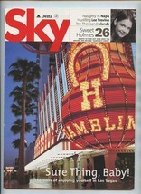 Delta Airlines Sky Inflight Magazine April 2002 Las Vegas Sure Thing Baby - £11.63 GBP