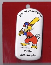 Sam The Olympic Eagle Baseball 1984 Olympics Pin, New - £2.35 GBP