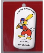 SAM THE OLYMPIC EAGLE Baseball 1984 Olympics Pin, New - $187.67 MXN