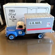 USPS POST OFFICE US MAIL 1951 FORD F-6 FIRST GEAR TRUCK DELIVERY 19-1001 - $49.45