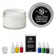 MAVI STEP Cream Softener Leather Renovator with Dye Kit - 6 x 10 ml Dye Bottles, - £22.77 GBP
