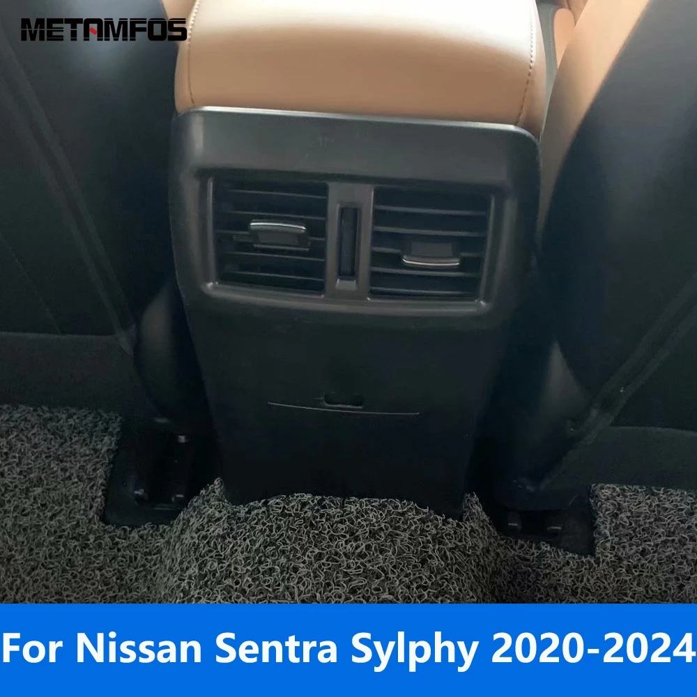 For Sentra Sylphy 2020-2023 2024   Armrest Box Rear Seat Air Vent Outlet... - $120.58 CAD
