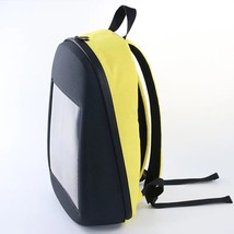 LED Display Screen Dynamic Smart Backpack Wal Advertising Light Bag Wireless APP - £167.88 GBP