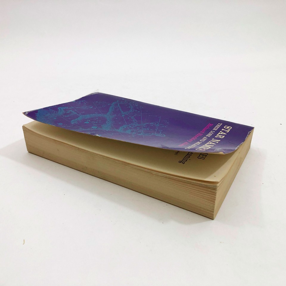 Star Names Their Lore and Meaning R H Allen PB 1963 Dover Reprint 563 pages Item image 4