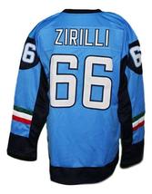 Any Name Number Team Italy Hockey Jersey New Sewn Blue Any Size image 5