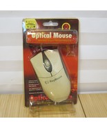 NOS Vintage Key Mouse Optical PS2 for PC Windows Two Button Scroll Wheel - $473.02 MXN