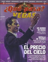 Marc Anthony, Elvis Presley  ?Que Pasa? Las  Vegas Magazine En Espanol 2013 - £4.68 GBP