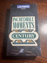 US News: Incredible Moments of Our Century (VHS) NEW SEALED - FREE SHIPP... - $7.99