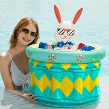 Inflatable Pool Party Cooler - Easter Bunny Ice Bucket - £9.15 GBP